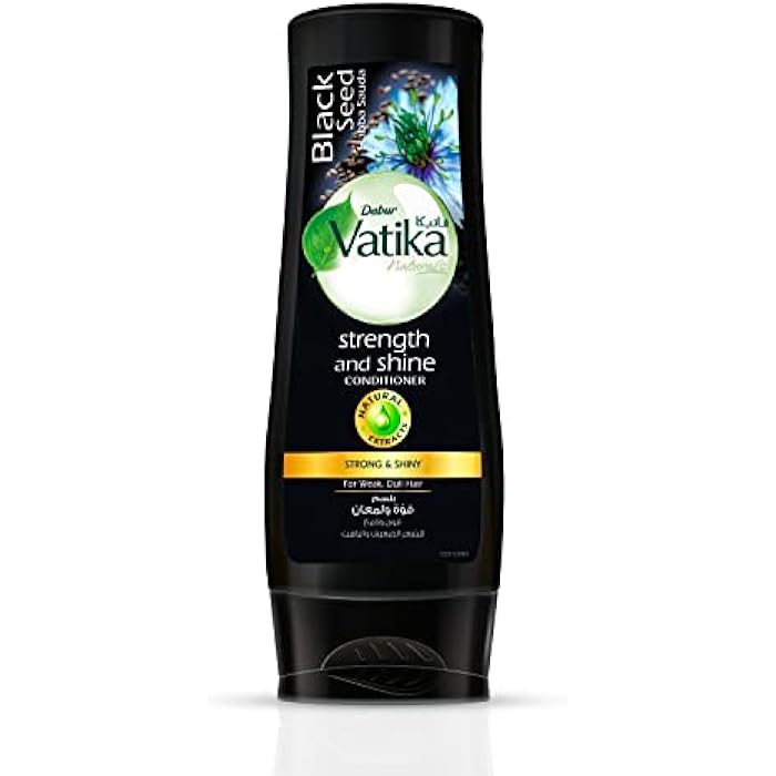 Vatika Naturals Blackseed Conditioner (360mL) | Natural Extracts Of Blackseed (Habba Sauda) | Promotes Strength and Shine for Weak and Dull Hair - Image 1